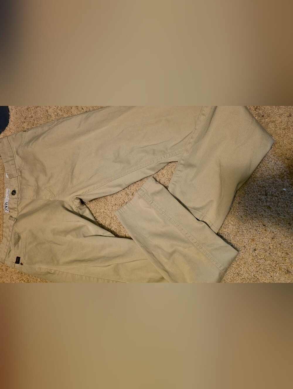 4/$67 Deal! Zara Men's Khaki Chino Pants